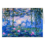 Monet Water Lilies Note Card