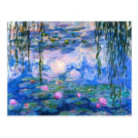 Monet Water Lilies Postcard