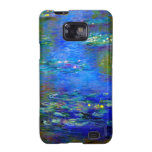 Monet Water Lilies v4 Samsung Galaxy Cases