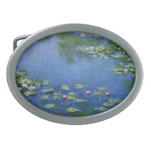 Monet Water Lillies Belt Buckles