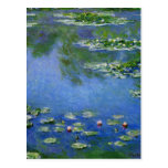 Monet Water Lillies Postcard