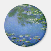 Monet Water Lillies Refrigerator Magnet