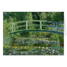 MONET Water Lily Pond 1897 Note Card