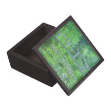 MONET Water Lily Pond 1899 Magnetic Gift Box Premium Keepsake Box
