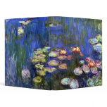 Monet Water Lily Pond Binder