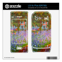 Monet's Garden by Claude Monet Skins For The LG Vu Plus