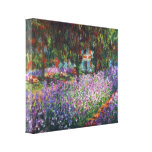 Monet's garden in Giverny by Claude Monet Gallery Wrapped Canvas