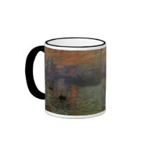 Monet's Impression, Sunrise mugs