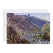 Monet's Petite Creuse, Sunlight invitations by MasterpieceCafe Monet's Petite Creuse, Sunlight invitations