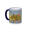Monet's Regatta at Argenteuil mugs