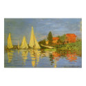 Monet's Regatta at Argenteuil posters