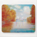 Monets River mousepads by fieldsendart Monets River mousepads