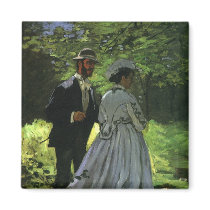 Monet's The Promenaders magnets