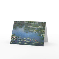Monet's Water Lilies cards by MasterpieceCafe Monet's Water Lilies cards