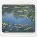 Monet's Water Lilies mousepads