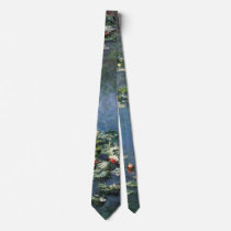 Monet's Water Lilies ties by MasterpieceCafe Monet's Water Lilies ties
