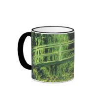 Monet's Water Lily Pond mugs