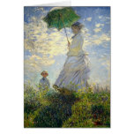 Monet's Woman with a Parasol (The Stroll / Walk) Cards