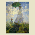 Monet's Woman with a Parasol (The Stroll / Walk) cards