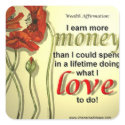 Money Affirmation Stickers