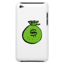 Money Bag Barely There iPod Covers