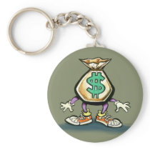 Money Bag Keychains