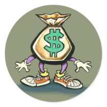 Money Bag Sticker