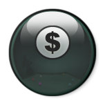 Money Ball Refrigerator Magnet