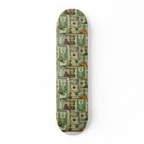 Money Burn Skate Deck