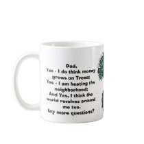 Money Grows on Trees mugs