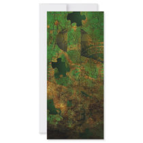 Money Grunge Rack Card