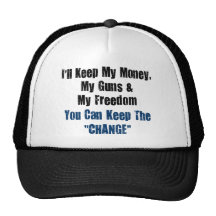 Money, Guns and Freedom Trucker Hats