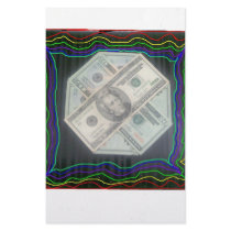 Money In Living Colors stationery