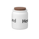 Money Jar "Honeymoon Fund" Candy Jar at Zazzle