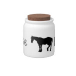 Money Jar "Horse Fund" Candy Jar at Zazzle
