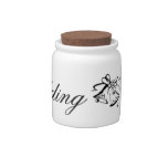 Money Jar "Wedding Fund" Candy Jars at Zazzle