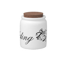 Money Jar "Wedding Fund" Candy Jars
