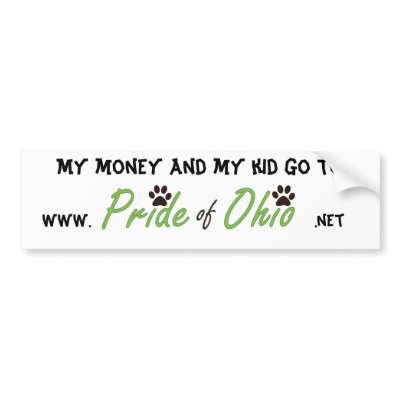 Money & Kids Bumper Sticker by pridecheer