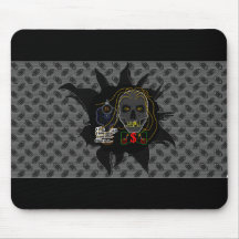 MONEY MACHINE - Cold Steel Line Mousepad