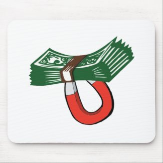 Money Magnet mousepad