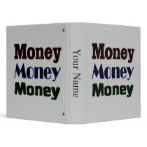 Money Money Money binders