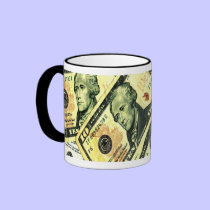 Money, Money,Money! mugs