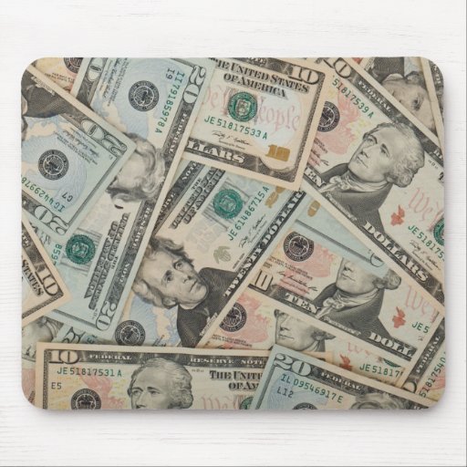 Money Money Mousepad