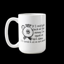 Money on Dirt Bikes Motocross Funny Mug mugs