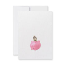 Money out of a piggy bank invite