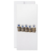 Money Customized Rack Card