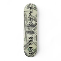 Money Skateboard by lgirardgk Money Skateboard