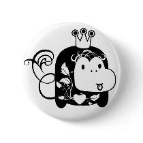 mongking cute button by animabase mongking cute button