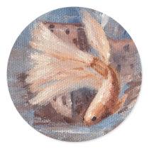 Mongo Betta Fish Sticker