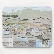 Mongol Empire Mousemat mousepads